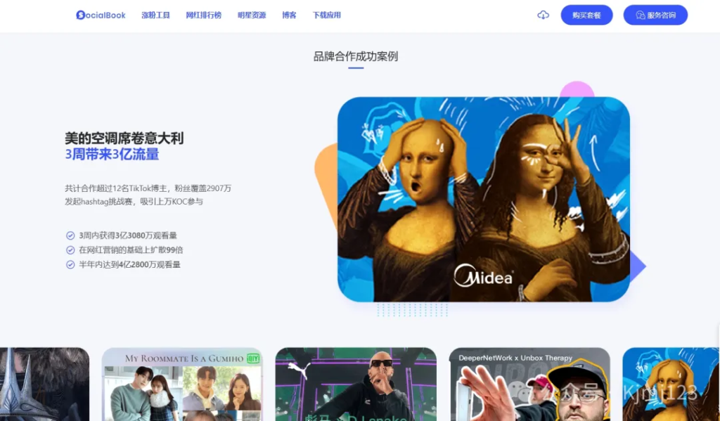 SocialBook – 一站式海外网红营销平台插图1