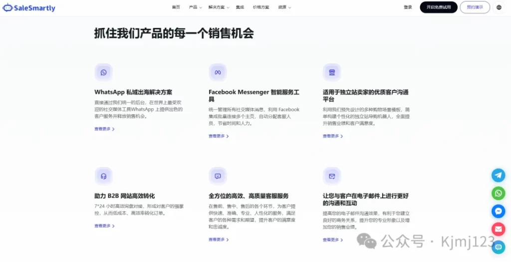 SaleSmartly – 全渠道私域自动化客户服务沟通工具插图4