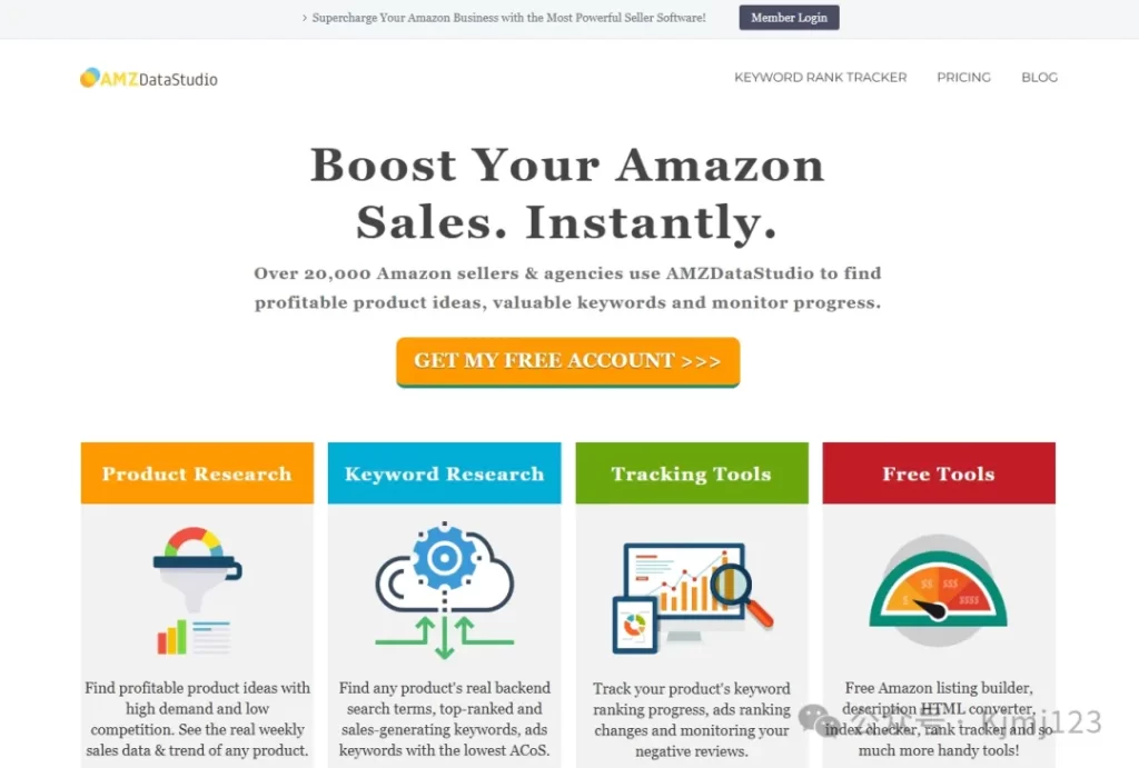 AMZDataStudio – 跨境电商亚马逊关键词查询工具插图