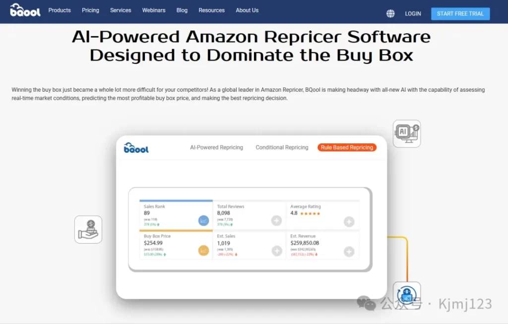 BQool比酷尔 – 亚马逊跨境电商卖家销售工具插图3
