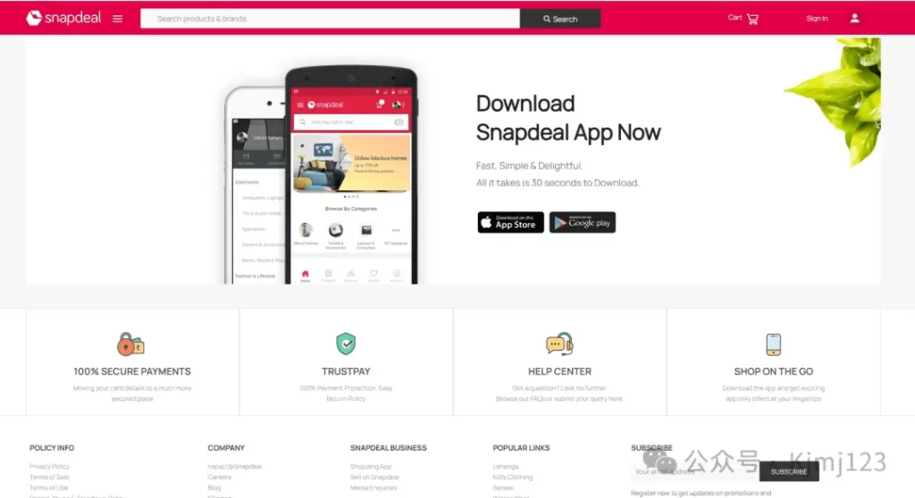 Snapdeal – 印度蓝海跨境电商平台插图1