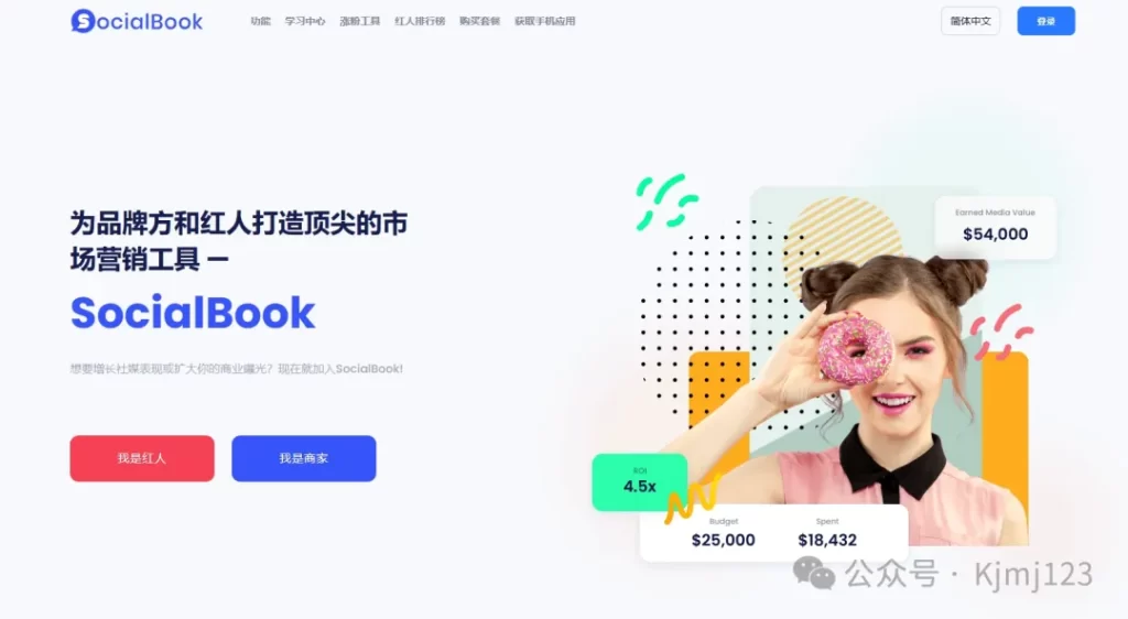 SocialBook – 跨境电商海外网红营销平台插图