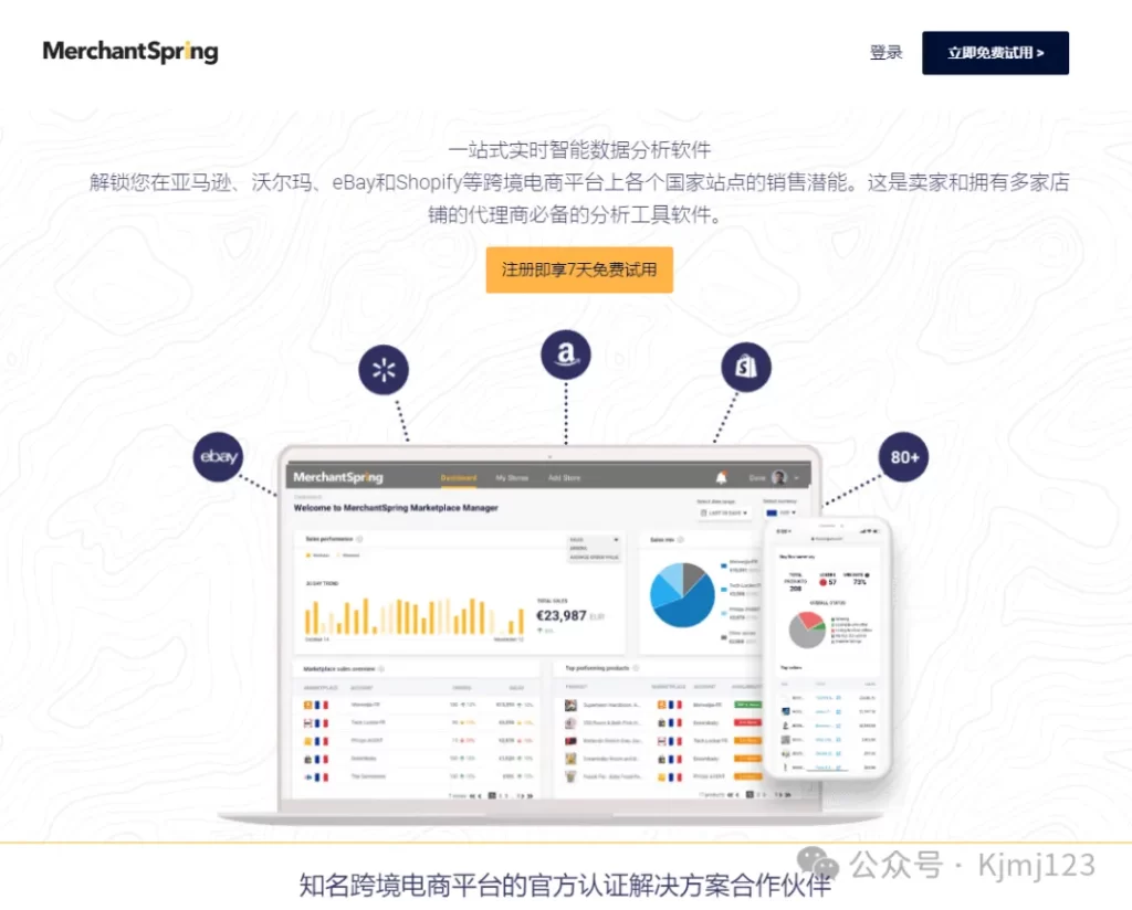 MerchantSpring – 亚马逊数据分析运营工具插图