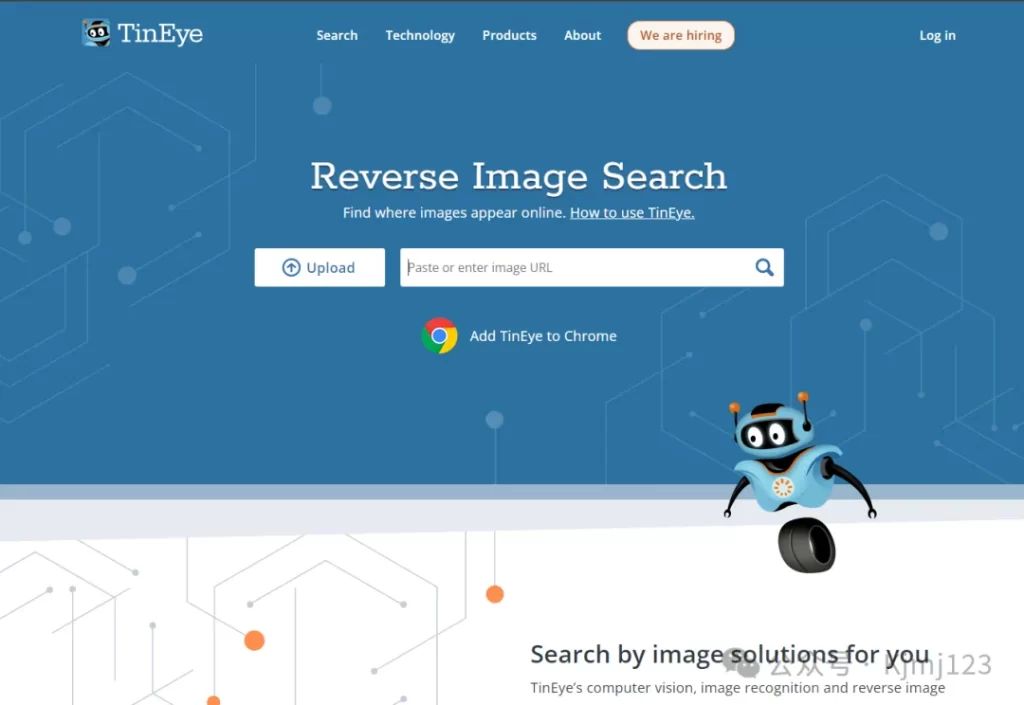 TinEye – 图像搜索的革命插图