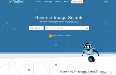 TinEye – 图像搜索的革命缩略图